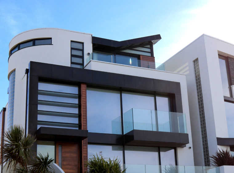 modern building against sky
